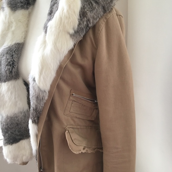Steffen Schraut Coat Size S/M - Rabbit Fur - Picture 2 of 6